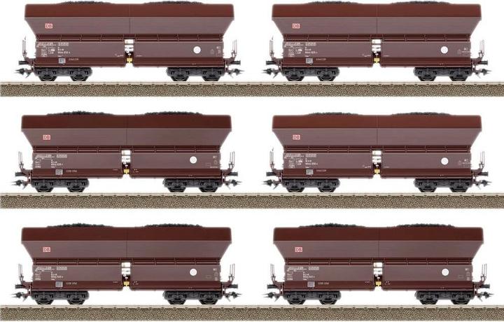 Actual product image Trix H0 24182 H0 6er-Wagen-Set Falder NS 182 der DB AG (Track VI)