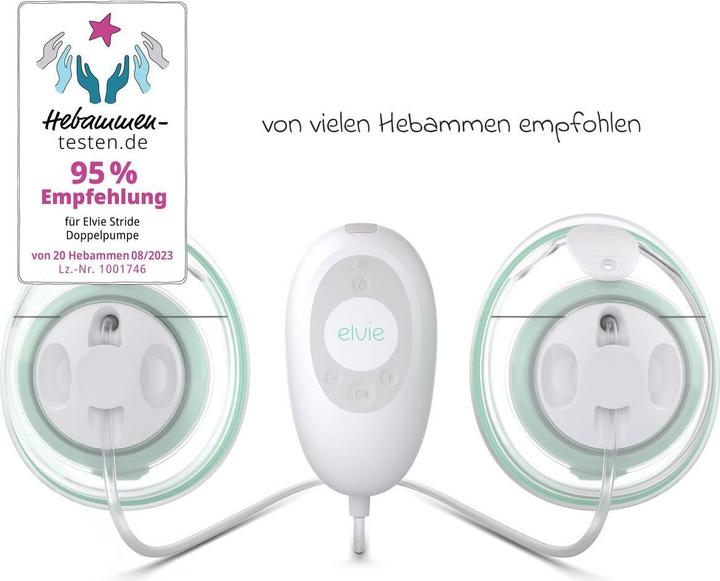 Productafbeelding Elvie Stride 2 dubbele borstkolf