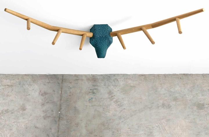 Actual product image Klybeck Yy hunting trophy wall coat rack