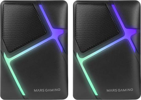 Actual product image Mars Gaming Enceintes Bluetooth MS-H RGB (Noir)