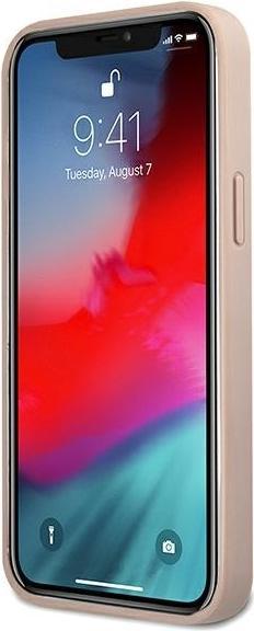 Immagine prodotto Guess Copertina rigida 4G a strisce stampate (Realme 12 Pro+, Apple iPhone 12)