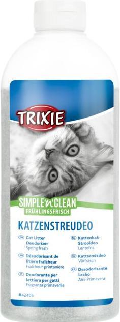 Trixie Déodorant pour litière de chat Simple'n'Clean