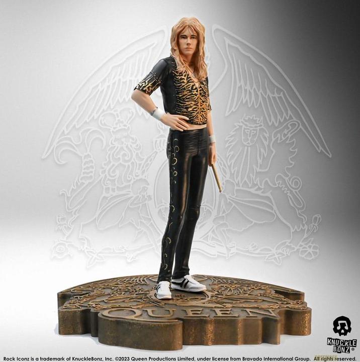 Knucklebonz Queen Rock Iconz Statue Roger Taylor II (Sheer Heart Attack Era) 23 cm