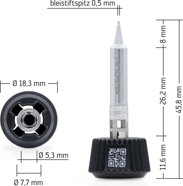 Produktbild 0142PDLF05/SB Lötspitze Spitzen-Grösse 0.50 mm Inhalt 1 St. (Lötkolben)