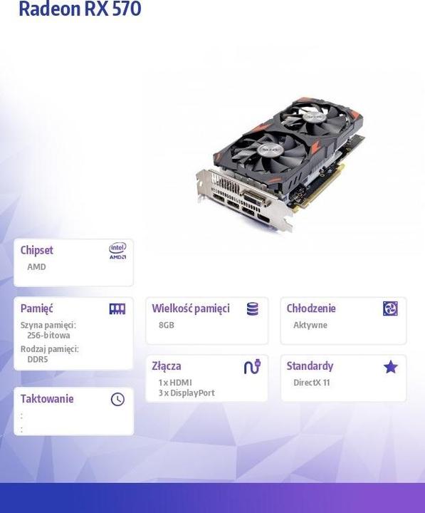 Actual product image AFOX Radeon RX 570 (8 GB)