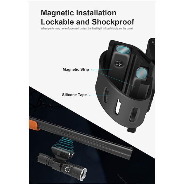Actual product image Klarus FM2 gun mount for all lamps with a diameter of 23-27.5mm