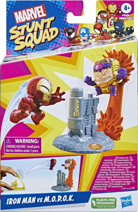 Actual product image Hasbro Mvl Stunt Squad Heroes Vs Villains