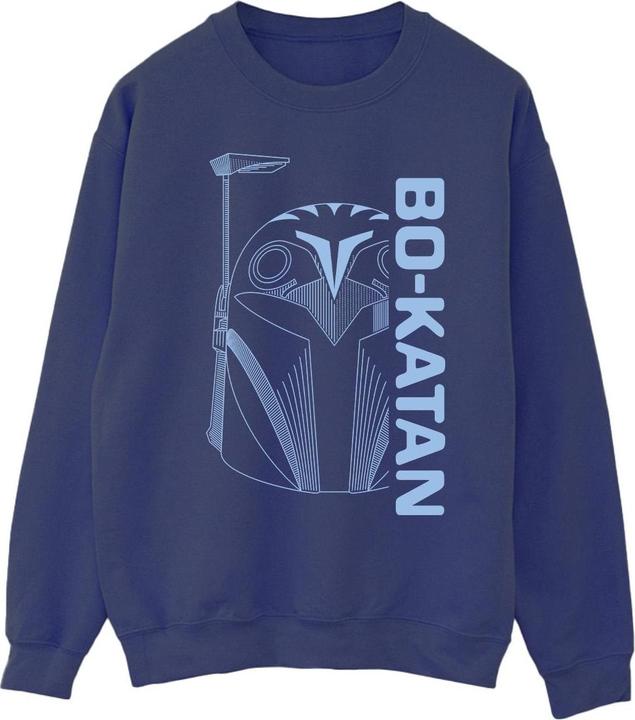 Star Wars The Mandalorian Bo Katan Helm Sweatshirt (L)