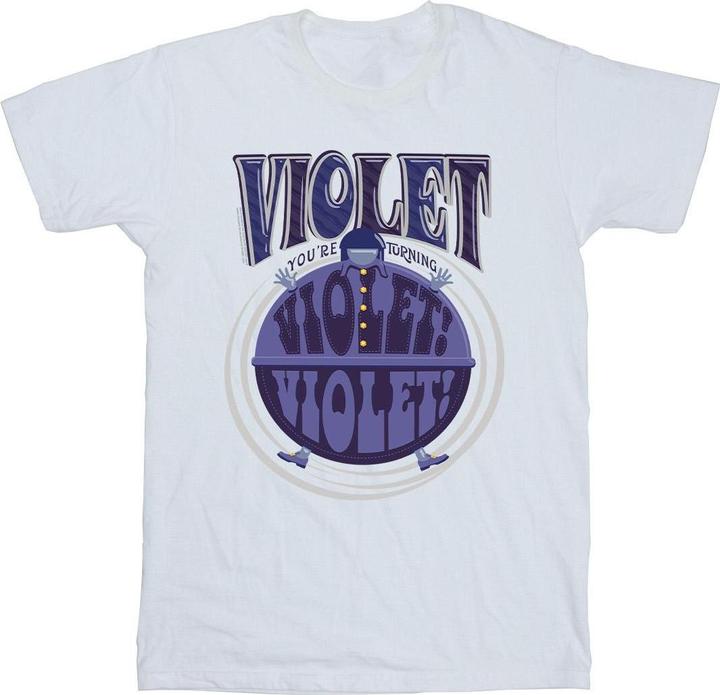 Willy Wonka & the Chocolate Factory Violet Turning Violet TShirt Mädchen