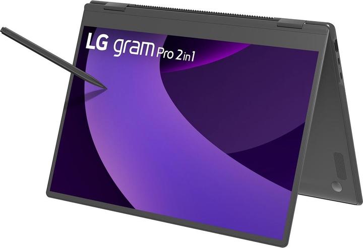 Actual product image LG 16" 16TB90TP-K Notebook ultra 7 16GB LPDDR5x 1TB SSD W11P (16", 16.38 GB, 1000 GB, DE)
