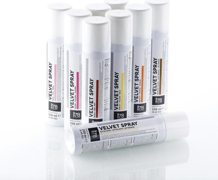 Actual product image Silikomart Velvet Spray Orange (250ml) (1 x)