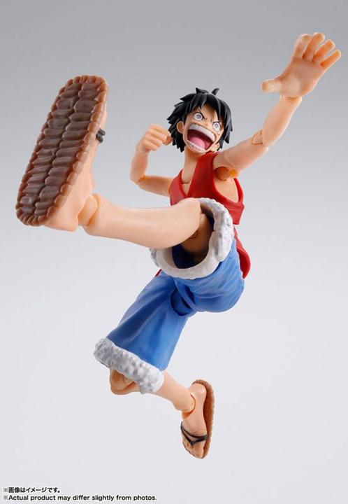 Immagine prodotto Bandai One Piece S.H. Figuarts Actionfigur Monkey D. Ruffy Romance Dawn