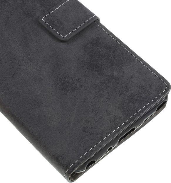 Actual product image MU Style Vintage Leather Bookcover Series (LG Q Stylus, LG Stylo 4)