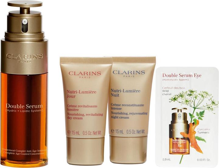 Clarins Loyalty Double Serum & Nutrifiant Lum
