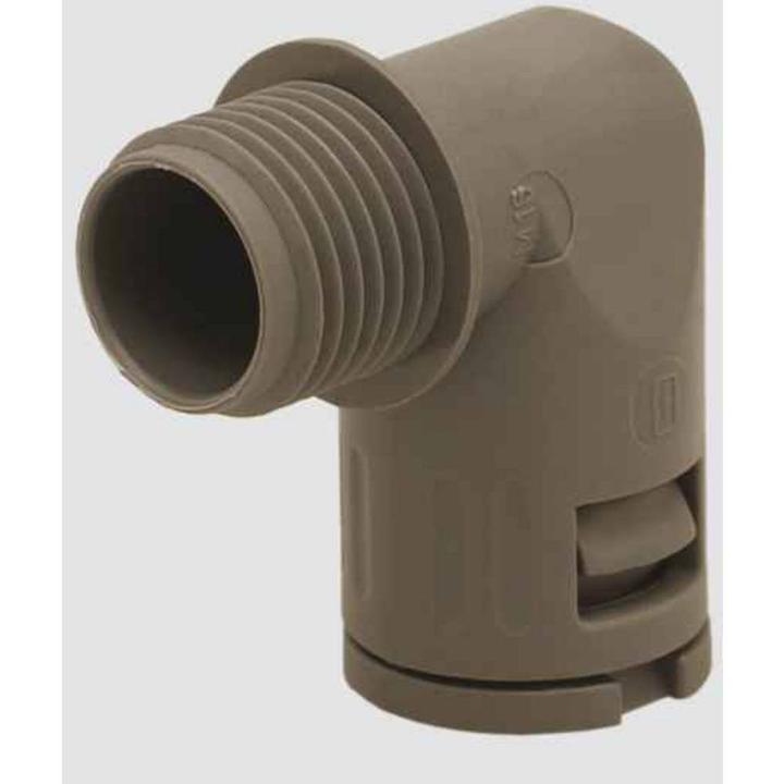 Actual product image Helukabel 904814 HELUquick 90° M conduit fitting grey M32 90° 1 pc. (Cable hole, 6.75 cm)