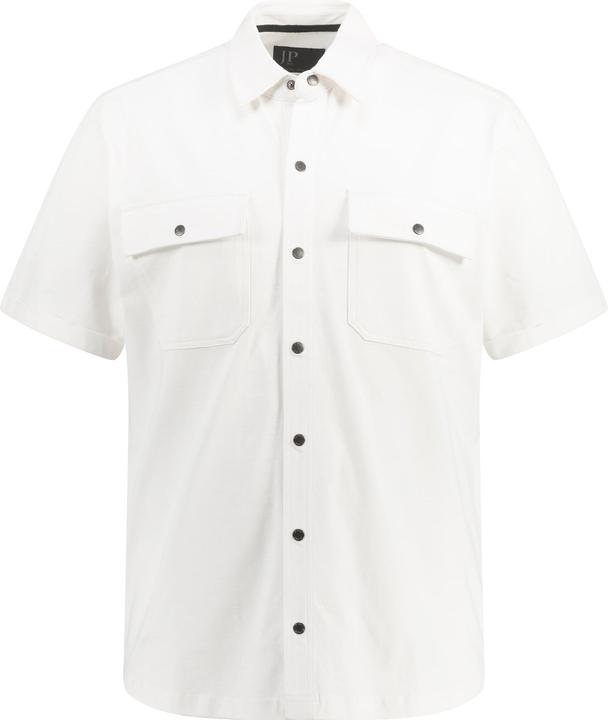 JP1880 Jersey-Hemd, Halbarm, Kent-Kragen, Modern Fit