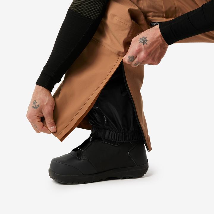 Produktbild Dreamscape Snowboardhose Skihose Erwachsene - SNB 500 camel (XXL)