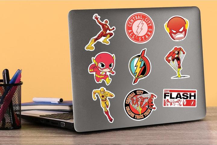 Produktbild The Flash Aufkleber Deluxe 100erPack Vinyl