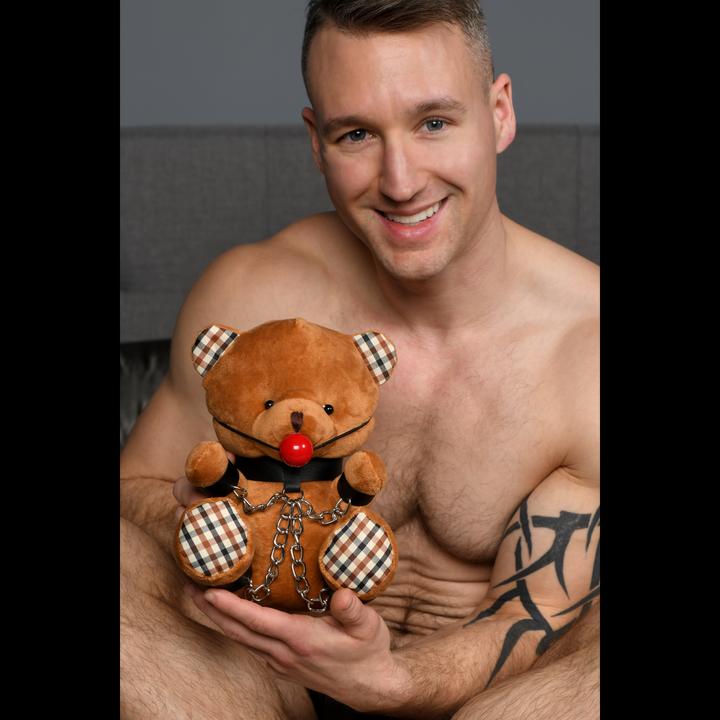 Actual product image Master Series Gagged Bondage Bear