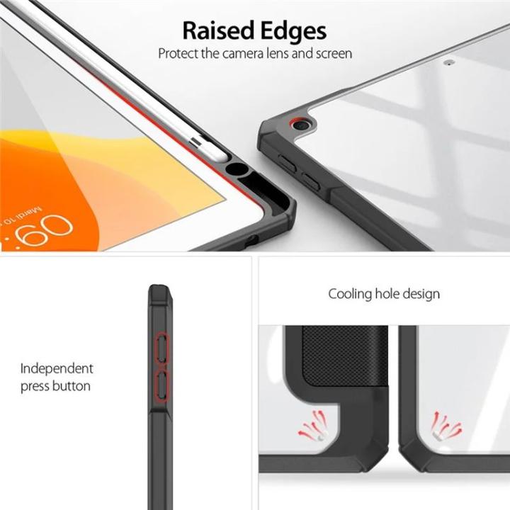 Produktbild Dux Ducis Toby Series Leder Bookcover Hülle (iPad 10.2 (2020), iPad 10.2 2019, IPad 10.2 (2021))