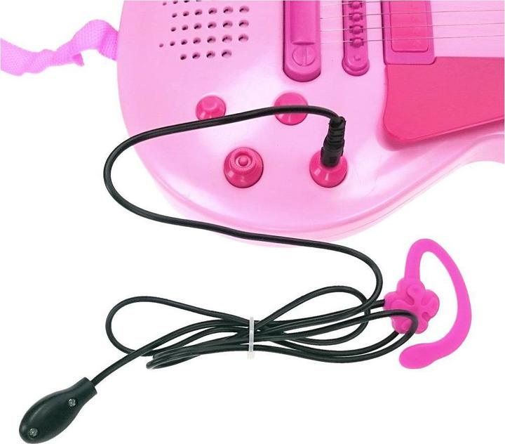 Image du produit Hello Kitty Guitare pour enfants Micro Rose Électronique