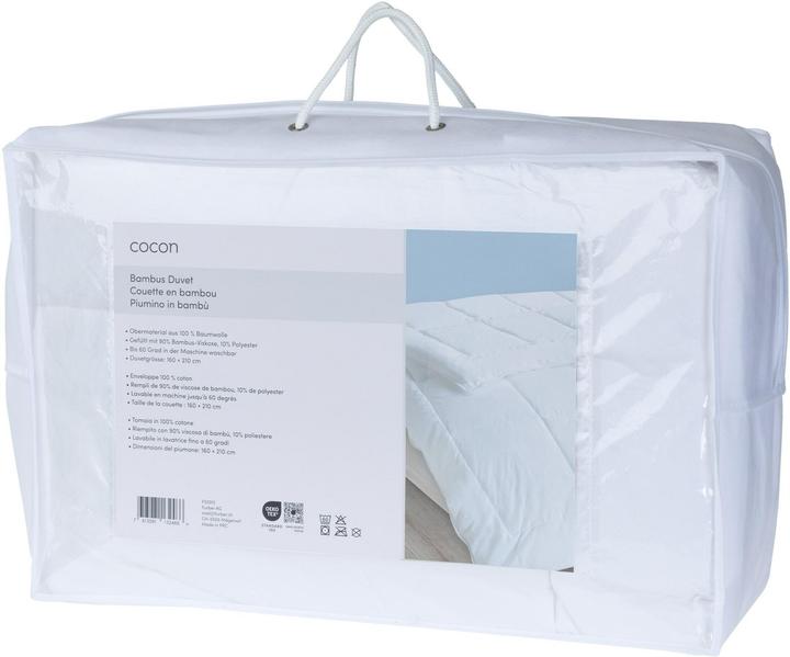 Produktbild Cocon Duvet Bambus, 160 x 210 cm, Eigenschaften: Keine (1270 g, 160 x 210 cm)