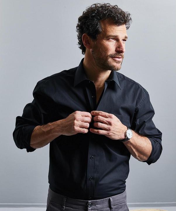 Immagine prodotto Russell - Camicia Manica Lunga Puro Cotone - Uomo (XXL)