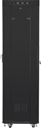 Produktbild Lanberg FF01-6642-12BL rack cabinet 42U Freestanding rack Black (42 HE, 19 Zoll Rack)