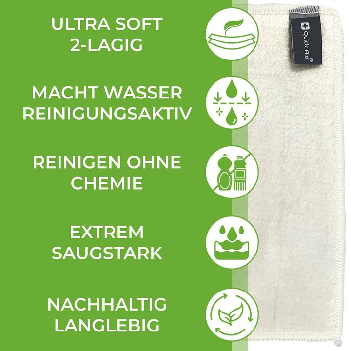 Produktbild Quick Aid Bambus-Reinigungstuch Set (3 Stk.)
