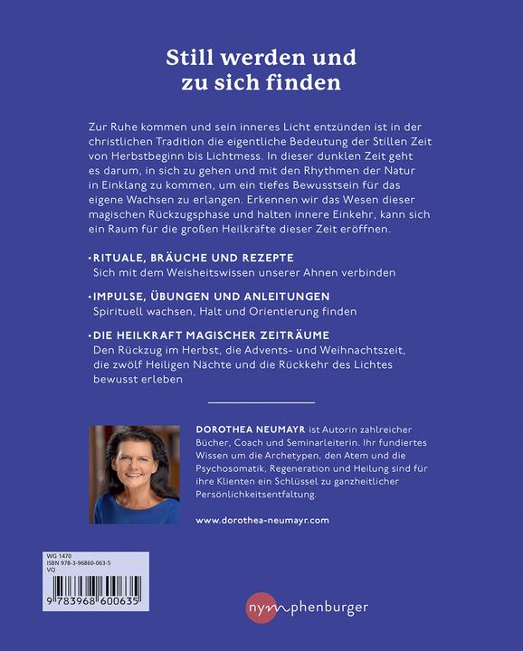 Immagine prodotto Die Heilkraft der stillen Zeit (Tedesco, Dorothea Neumayr, 2022)