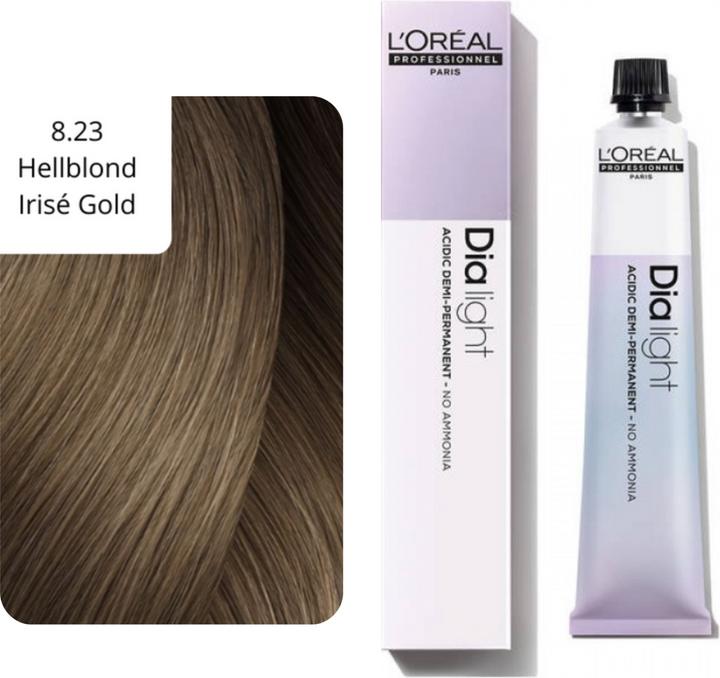 Immagine prodotto L'Oréal Professionnel Luce a scorrimento (8.23 Biondo chiaro Irisé Oro)