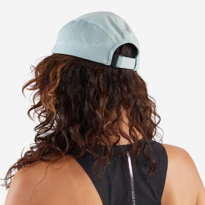Actual product image Kiprun Lauf-Cap Schirmmütze - V2 grün