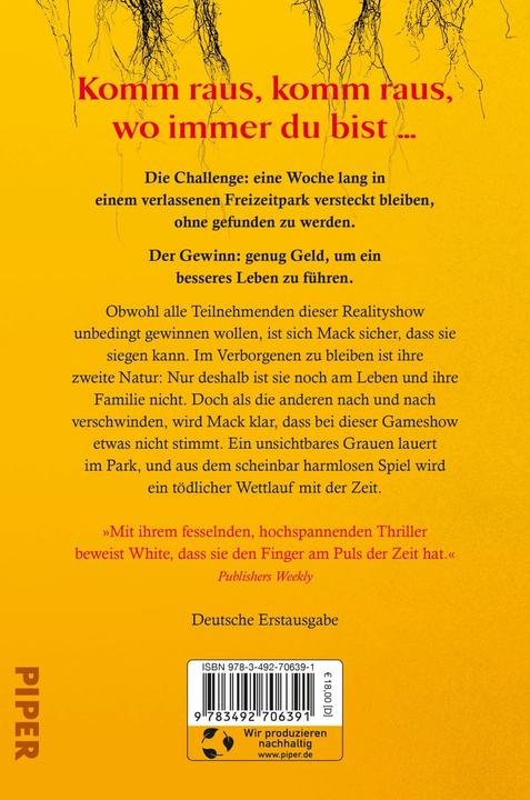 Produktbild Amazement Park (Deutsch, Kerstin Fricke, Kiersten White, 2023)