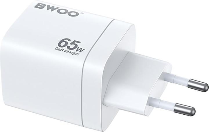 Image du produit Bwoo CHARGEUR DE VOYAGE 65W GaN CDA147 2 xUSB-C, 1 x USB-A (65 W)