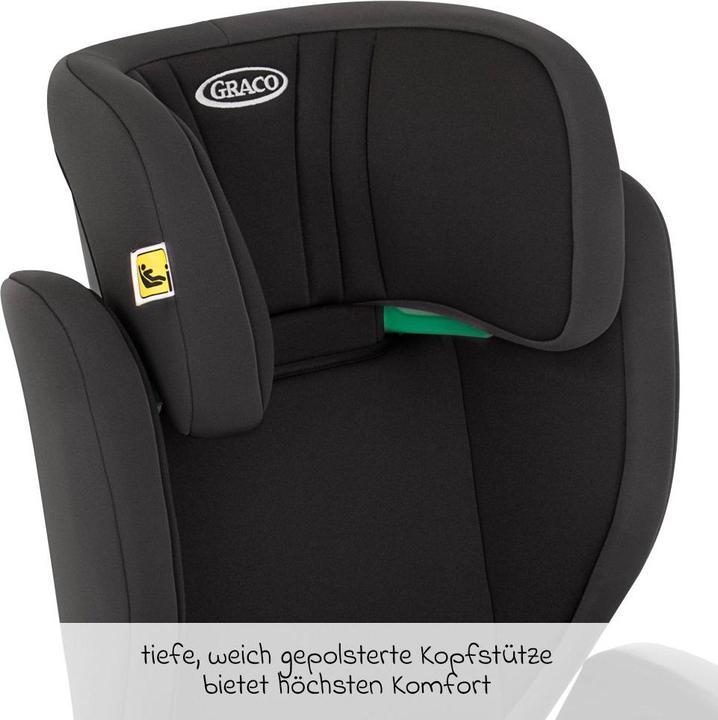 Productafbeelding Graco Junior Maxi™ R44 Kinderzitje (4-12 jaar) - Kleur: IJzer (Kinderzitje, ECE R129/i-Size standaard)