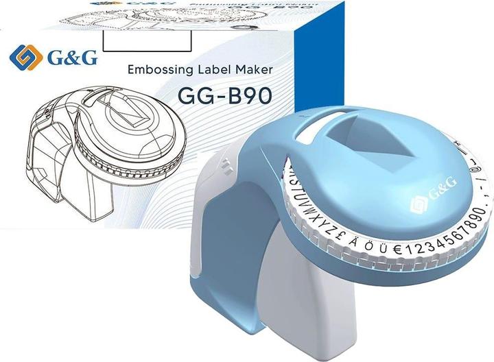 Immagine prodotto GG-B90 Marcatore a rilievo 9 mm