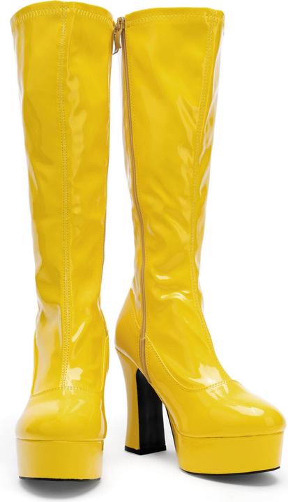 Produktbild Maskworld Plateau Stiefel mit Reissverschluss gelb