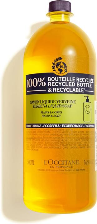 Actual product image L'Occitane Liquid Hand Soap - Verbena Refill (Liquid soap, 500 ml)