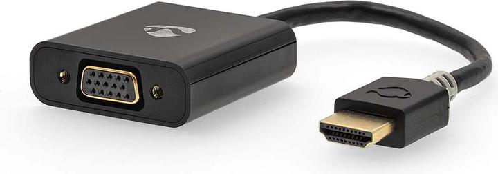 Actual product image Nedis CCBW34900AT02 - Video Cable Adapter (0.2 m, VGA (D-Sub), HDMI Type A (Standard), Female, Male (0.20 m, HDMI)