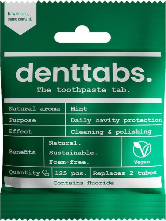 Produktbild Denttabs Zahnputztabletten
