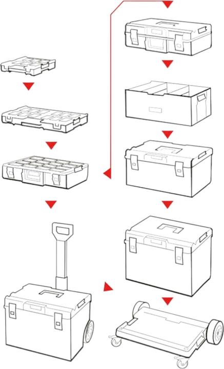 Produktbild Qbrick Organizer mit Schaumstoffeinlagen