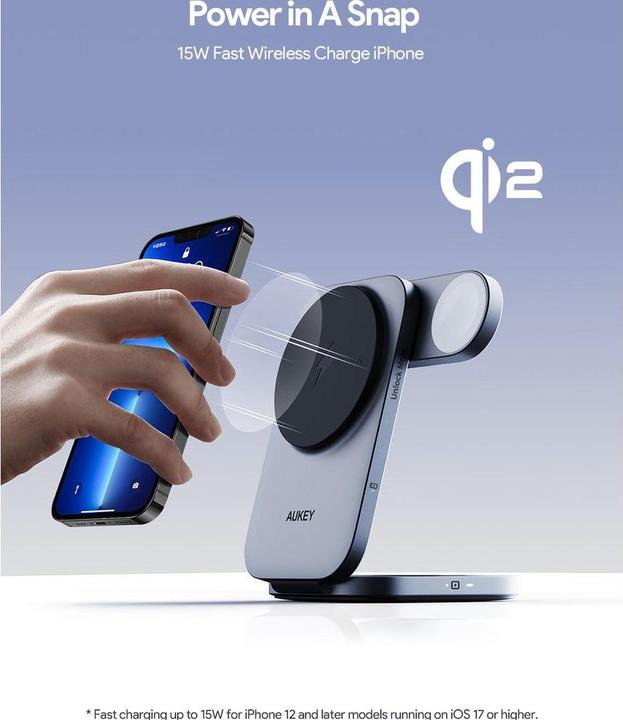 Produktbild Aukey Magfusion Z 3 in1 (30 W)