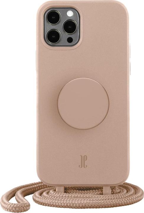 Actual product image Just Elegance JE PopGrip Case f. iPhone 12 Pro Max 6,7? (Beige AW/SS23) (Apple iPhone 12 Pro Max)