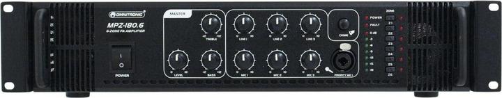 Produktbild Omnitronic MPZ180.6 ELAMischverstärker (Röhren-Vorstufe)