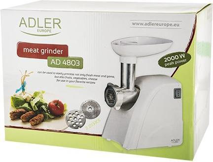 Image du produit Adler Moulin à viande AD 4803 en acier inoxydable