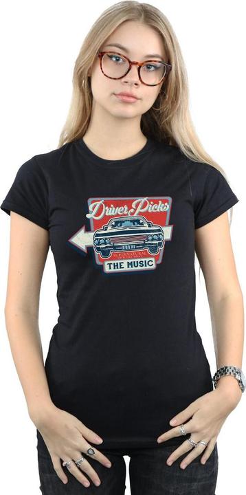 Immagine prodotto Supernatural Driver Picks The Music Maglietta Donna (L)