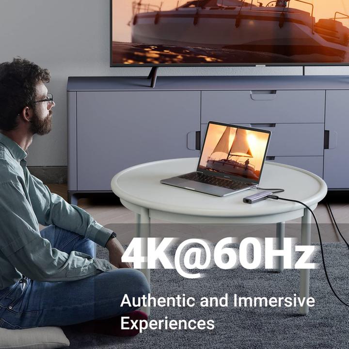 Actual product image Ugreen CM512 (USB-C, 7 Ports)