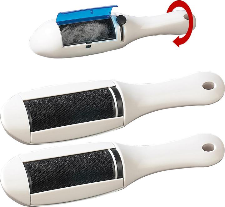 Produktbild Infactory 2er-Set Selbstreinigende Anti-Fussel-Bürsten für Textilien