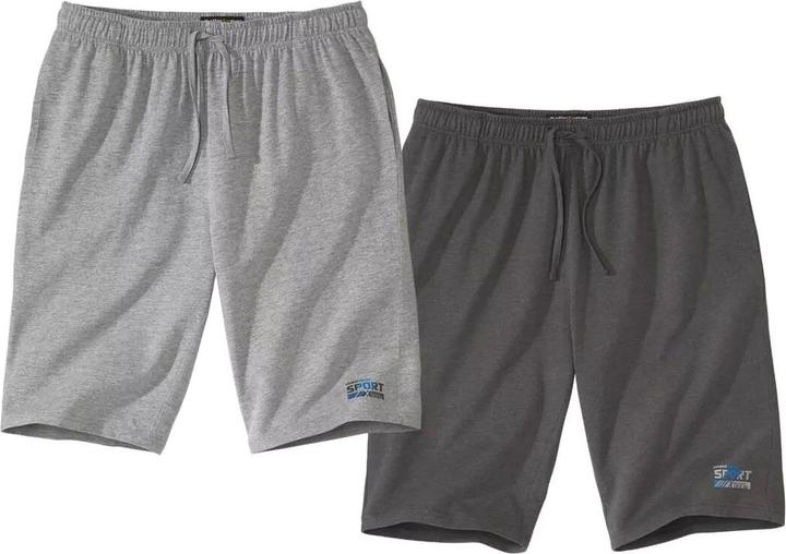 Image du produit Atlas For Men Mens Mottled Casual Shorts (Pack of 2) (4XL)
