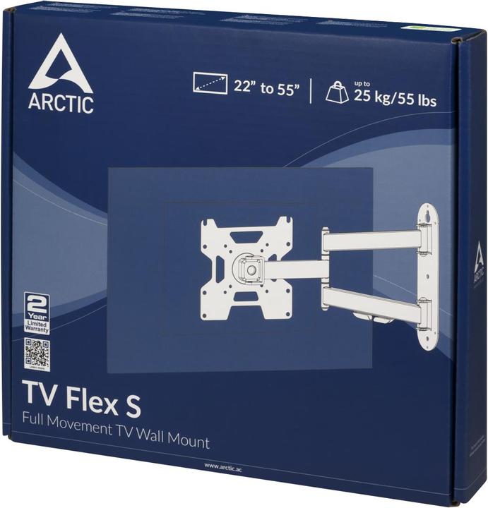 Produktbild Arctic TV Flex S (Wand, 55", 25 kg)